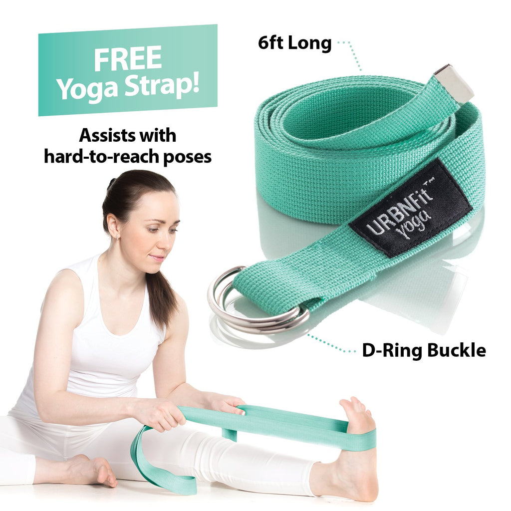 Yoga Wheel and Yoga Strap Set - URBNFit