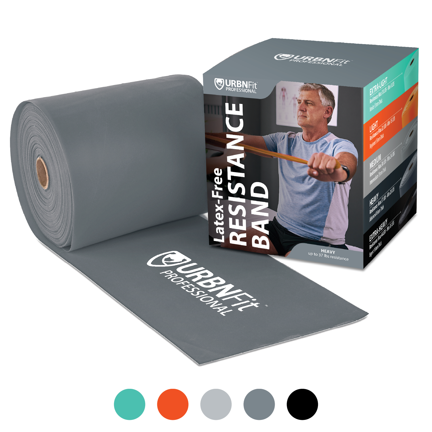Professional Resistance Band Roll (Bulk) - URBNFit